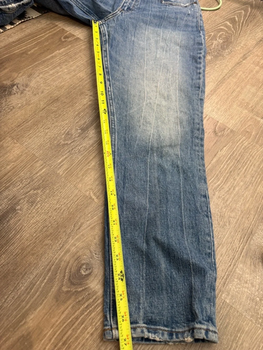Abercrombie & Fitch Curve Love High Rise Mom Jeans Blue 27 - Picture 9 of 10